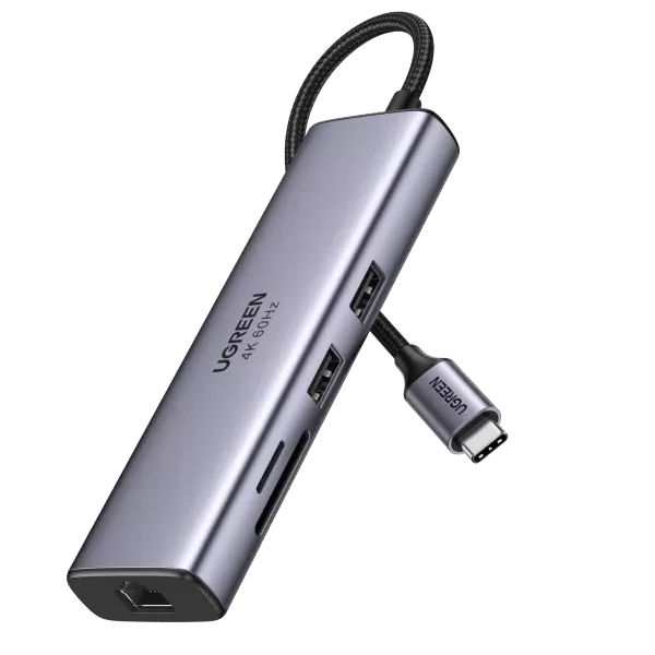 Ugreen CM512 (60515) 7-in-1 4K HDMI USB C Hub