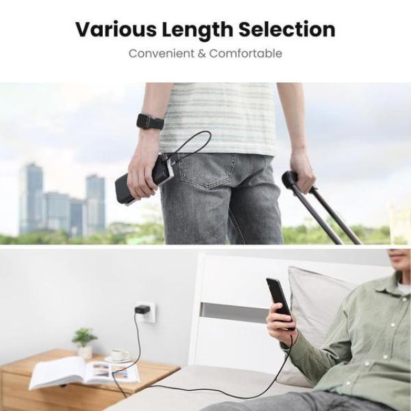 UGREEN US289 (60827) USB 2.0 Male to Micro USB Cable - 3M image 3