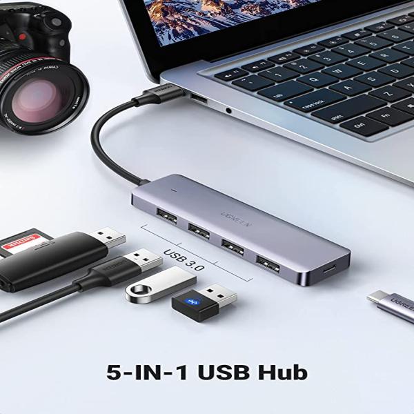 UGREEN CM219 (50985) 4 Ports USB 3.0 Hub image 6