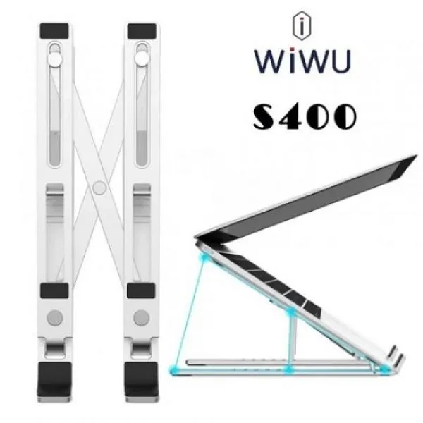 WiWu S400 Folding Adjustable Aluminium Laptop Stand