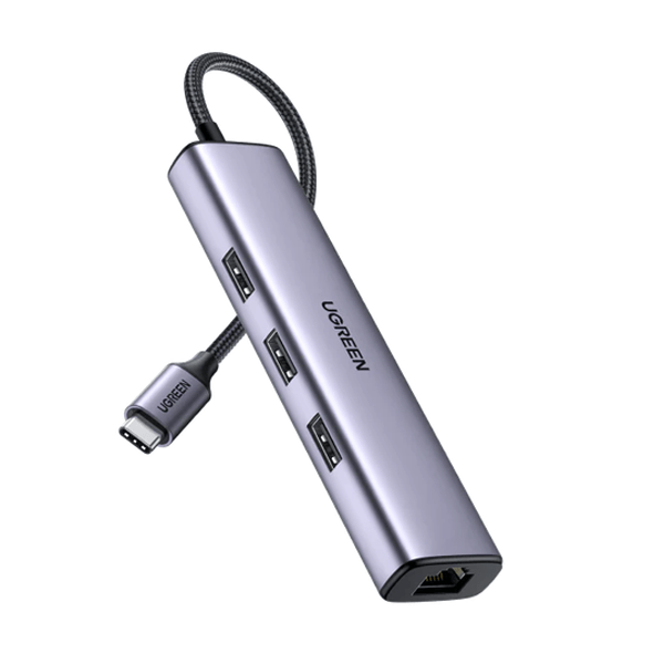UGREEN CM475 5 in 1 Ethernet Adapter Hub (20932)UGREEN CM475 5 in 1 Ethernet Adapter Hub (20932)