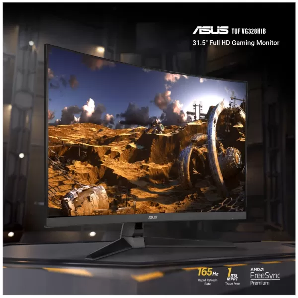 Asus TUF Gaming VG328H1B 31.5 Inch Full HD Curved HDMI VGA PC Audio Input Gaming Monitor image 5